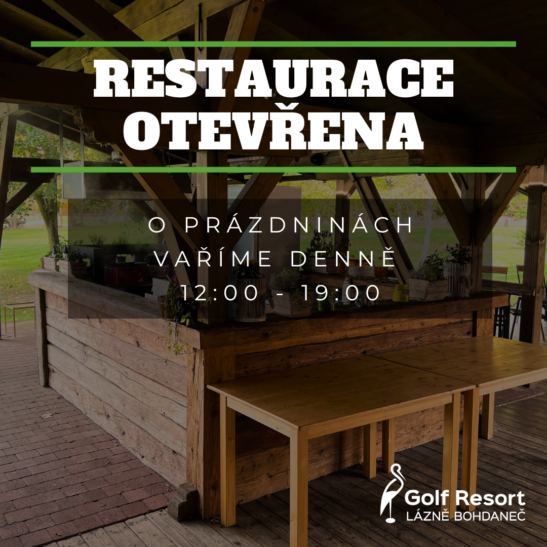 O prázdninách vaříme denně 12:00 - 19:00