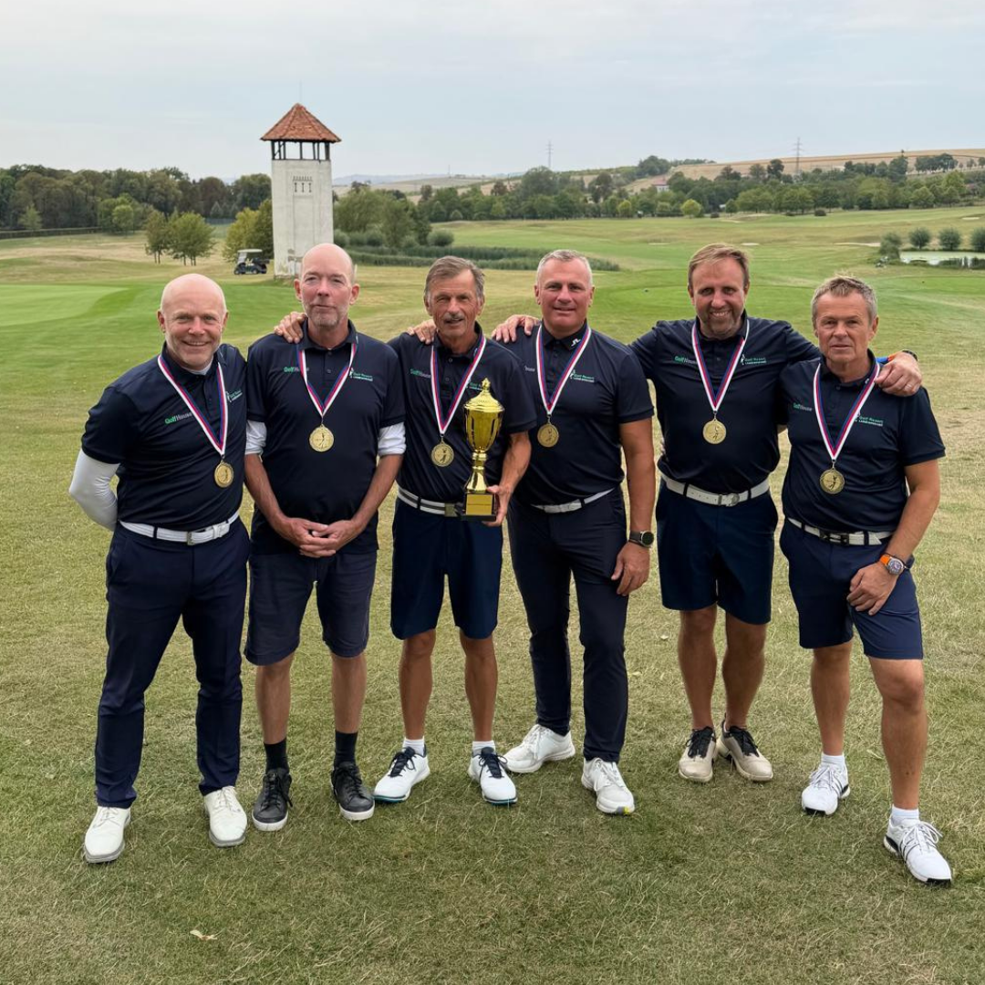 Senioři GC Pardubice jsou mistry ČR v jamkové hře! 🏆