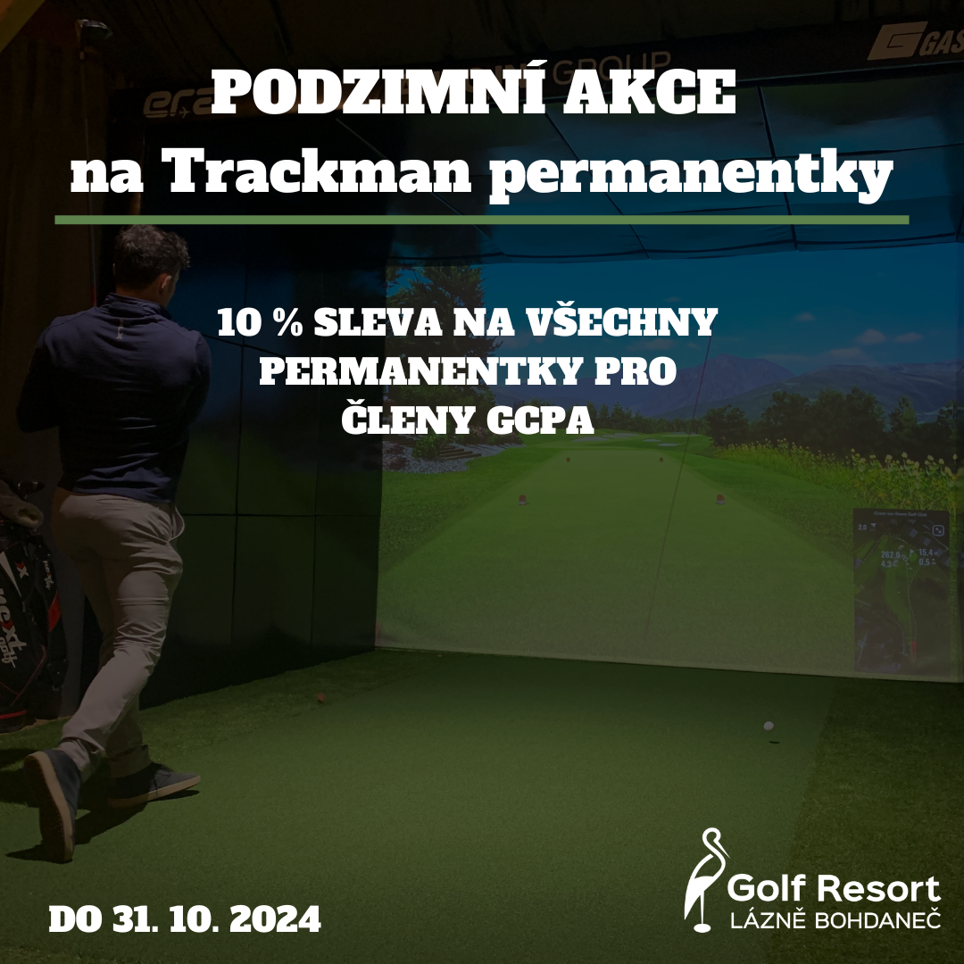 Podzimní akce na TRACKMAN permanentky